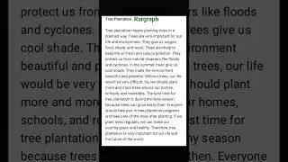 tree plantation pargraph 300 words for ssc examiner 2026 #music #remix #edm #coversong