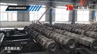 Automatic Chain Conveyor System for Precast Concrete Spun Pile Mould Tangchen