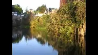 Northfleet Harbour tour showing huge size of harbour and its surrounding harbour walls.