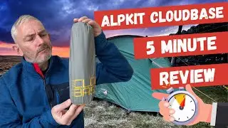 Alpkit Cloudbase Sleeping Mat 5 Minute Kit Review