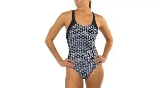 Speedo Geo Diamond Action Back | SwimOutlet.com