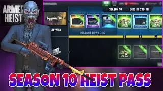Armed Heist - *New* SEASON 10 Heist PASS🔥| ALL Rewards (No Mod apk| Unlimited)