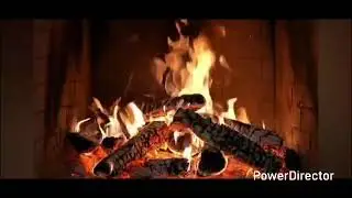Fireplace 4 hours | Fireplace with soothing sounds 