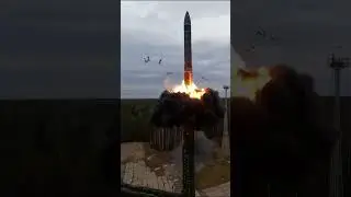 Russian ICBM in action! Check out this impressive missile launch #Russia #icbm #war #ukraine #putin