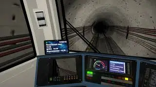 Metro Simulator  2019.  Поезд следует до ст. Шелепиха.