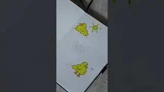 April Bullet Journal spread 🪿#bulletjournal #april #ducks