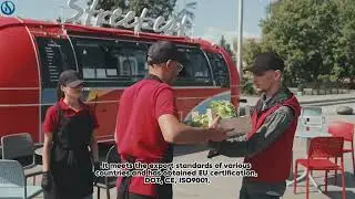Custom 18.7ft Mobile Food Truck for Sale in Australia | CE & DOT Certified