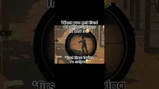 When you get tired of snipers😂 #mw3 #cod #shorts #sniping #quickscopes #funny