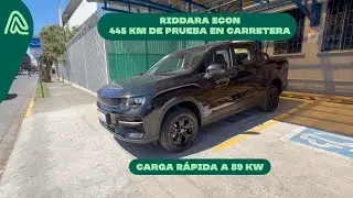 Riddara ECON Prueba de autonom&iacute;a de 445 km de carretera monta&ntilde;a y autopista - Carga R&aacute;pida a 85 KW