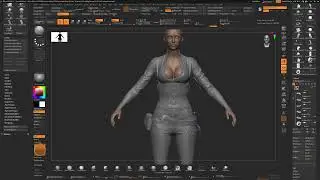 Creating Sword Master in Zbrush 🖌
