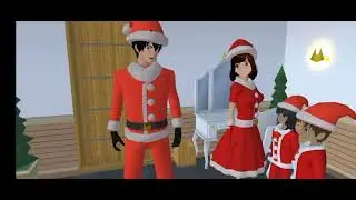 Снежное Рождество в городе Сакура #sakuraschoolsimulator
