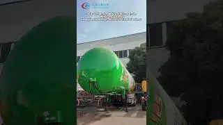 3 Axles 56000Liters 28MT LPG (Liquid Petroleum Gas) Propane Gas Transport Tank Trailer to Zambia