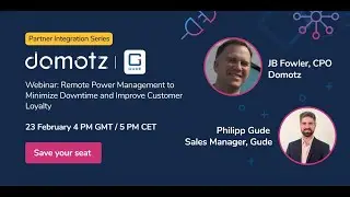 Domotz & Gude: Remote Power Management to Minimize Downtime and Improve Customer Loyalty