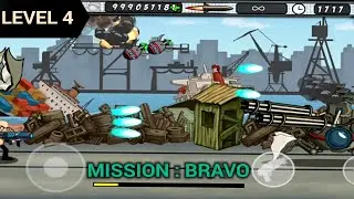 Alpha Guns : Mission Bravo Level 4 Gameplay (Android/iOS) | Vary Hard Levels [HD]
