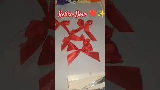Diy craft ideas 💡/ Bow reben Bow ❤️ kaise banaye 💫