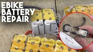 REPAIRING AN EBIKE BATTERY