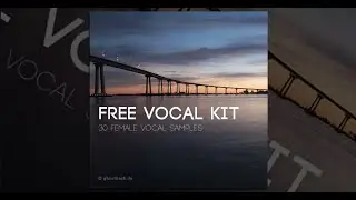 (FREE) Vocal Sample Pack Vol.1 | 2021( NOT COPYRIGHT)