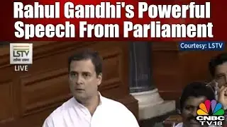 Rahul Gandhi's Most Powerful Speech From Parliament on #NoConfidenceMotion | Monsoon Session 2018