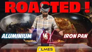 The best pan to cook! Aluminium vs iron vs stainless steel | Tamil | LMES