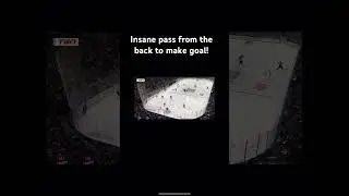 Insane pass to create a great goal! 🔥 #nhlgoals #nhl #icehockey #fyp #toronto #passing #irl #sports