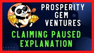 Prosperity Gem Ventures - Crypto Passive Income - Claim Paused Explanation