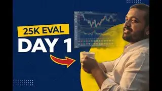 25K Funding Challenge &ndash; Day 1  Real trades. No hype.