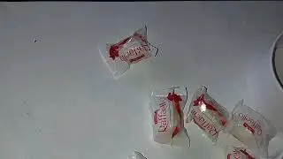 asmr unpacking sweets, raffaello chocolate, nuts , coconut chips short #shorts