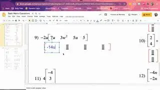 Exponent in Google Slides