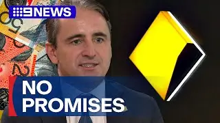 Commbank boss stops short of confirming rate cut | 9 News Australia