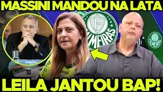 MASSINI PERDEU A PACI&Ecirc;NCIA! Mandou a REAL e REPRESENTOU o PALMEIRAS! FALOU na LATA!