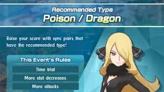 Pokemon Masters Ex: Poison/Dragon High Score Event: Obtained Total 264,522 Points