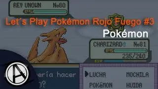 Let´s Play Pokémon Rojo Fuego #3-2 Luchando y explicando