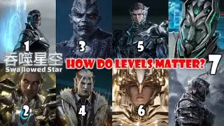 Swallowed Star: Levels and ranking system | Why do Hong & Lei's domains useless? #吞噬星空