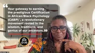 Dr. Sharon L. Bethea, President of ABPsi |  Ground your work in African healing practices.
