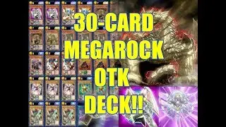Yu-Gi-Oh Duel Links - Megarock OTK Deck