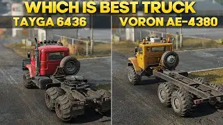 Biggest Battle in SnowRunner Tayga 6436 VS Voron AE-4380 Comparison