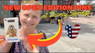NEW OPEN EDITION PINS: DISNEY SPRINGS