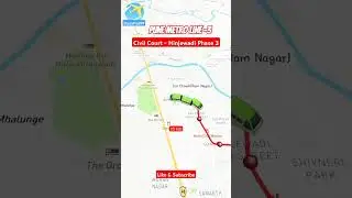 Pune Metro Line 3 |Route Map|Metro Map #pune #punemetro #punenews #mumbai #hinjewadiphase1 #punekar