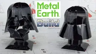 Metal Earth Build - Darth Vader's Helmet - Star Wars