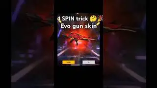 1 SPIN trick 🤔🎉 in luck royal | I got evo gun skin very easily in 1 spin trick 👌😉 #subscribe #shorts