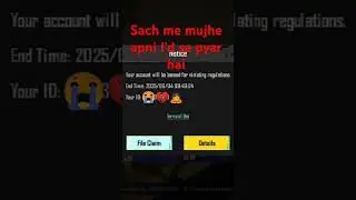 your account will be banned for violating regulations bgmi