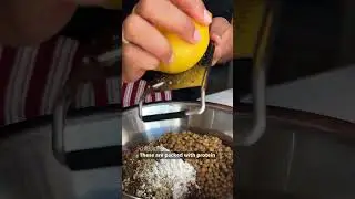 MUSHROOM AND LENTIL MEATBALLS 🌱