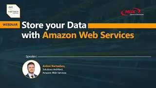 Store your data with Amazon Web Services