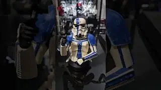 Let's look at the Star Wars Stormtrooper Commander Statue #starwars #shorts #collection