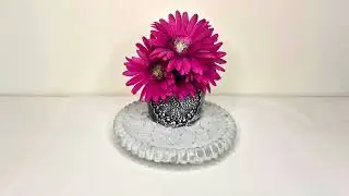 Quick & Easy Concrete Pot Base or Stand from Silicone Mold
