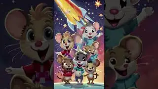🌟 Timmy the Mouse Builds a Rocket! | Kids Cartoon Adventure 🚀✨