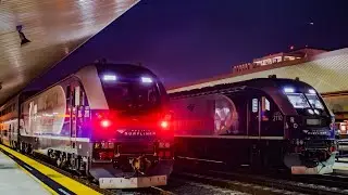Friday Night Trains at Los Angeles Union Station Featuring Coaster #3001 & Bombardier Cabcar