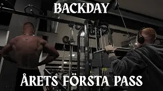 Första gympasset för året – Backday