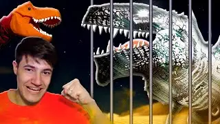 CAPTURAMOS O GODZILLA PRATEADO! ARK MEGA ZOOLÓGICO! #2 T2