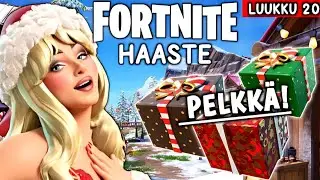 Fortnite PELKÄT JOULULAHJA ASEET! | Luukku 20